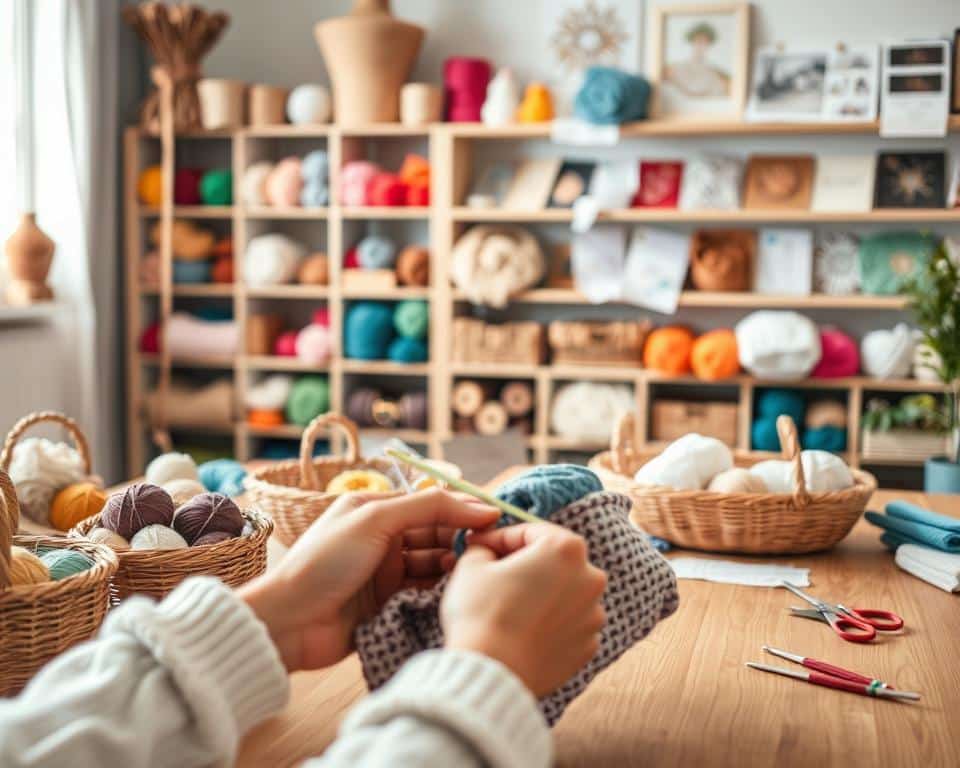 técnicas de crochê