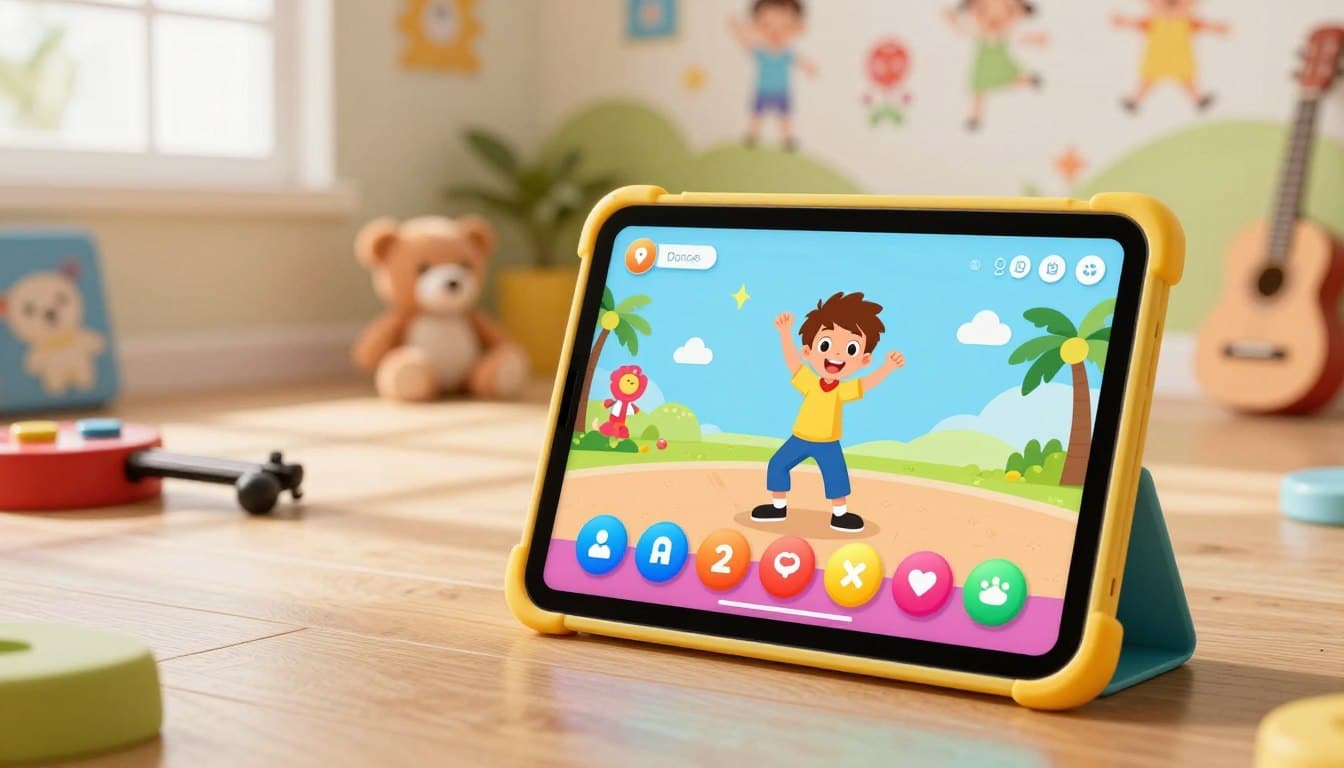 App para seu filho dançar e gravar vídeos