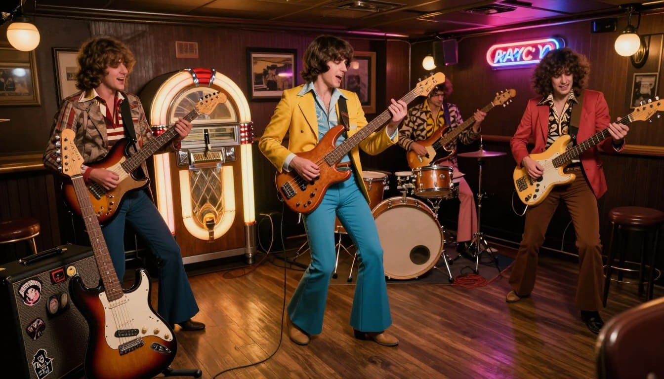 Os clássicos do rock retrô