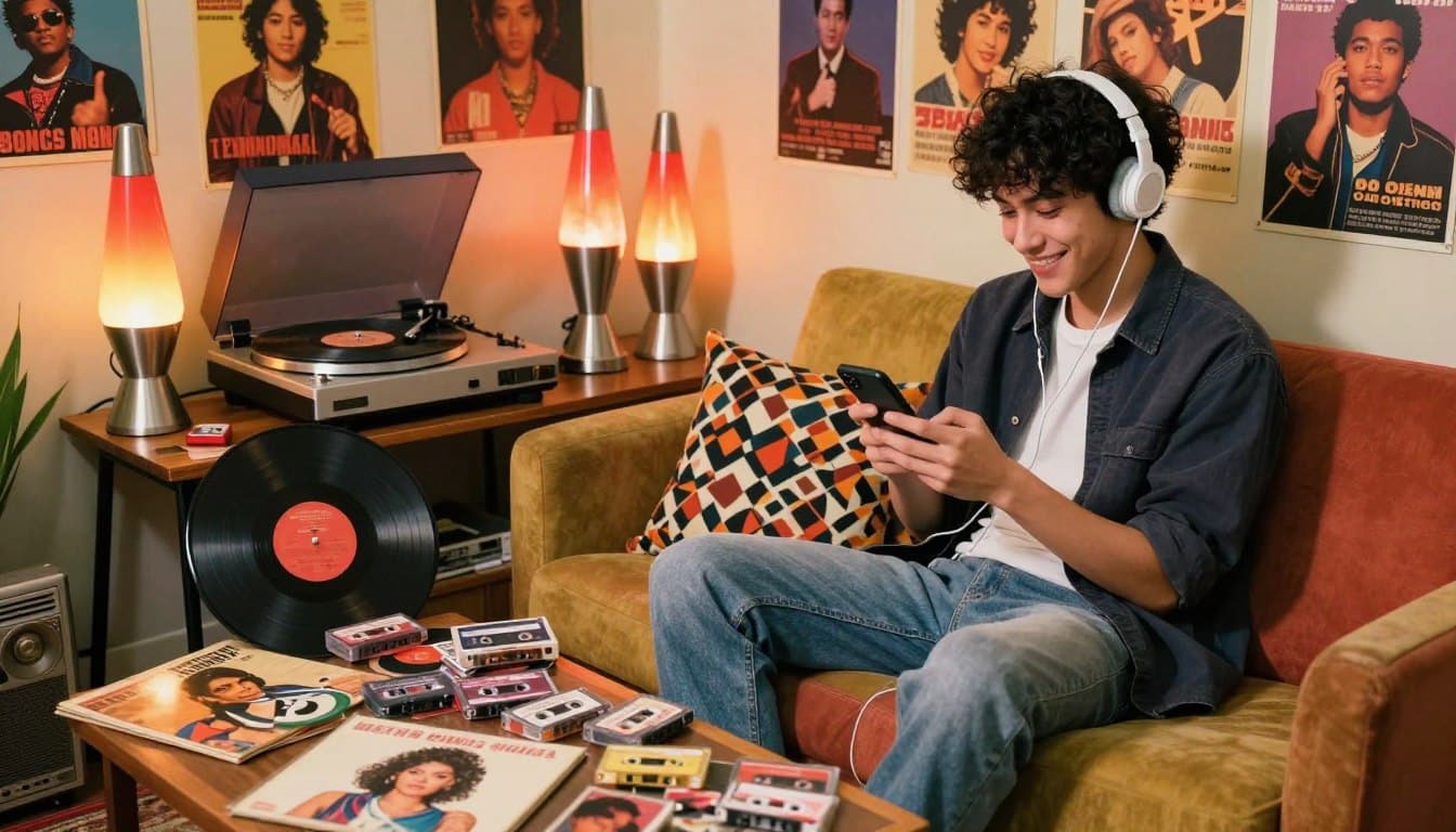 Pop retrô para ouvir direto no celular