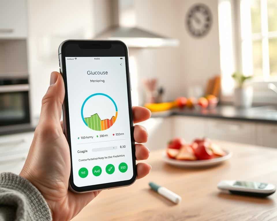 app para monitorar glicose