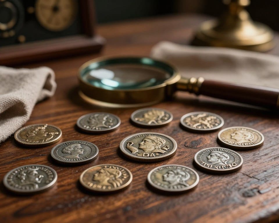 colecionismo de moedas antigas