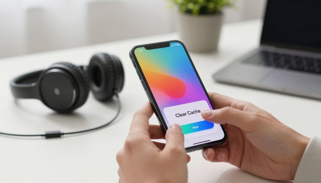 limpar cache do celular