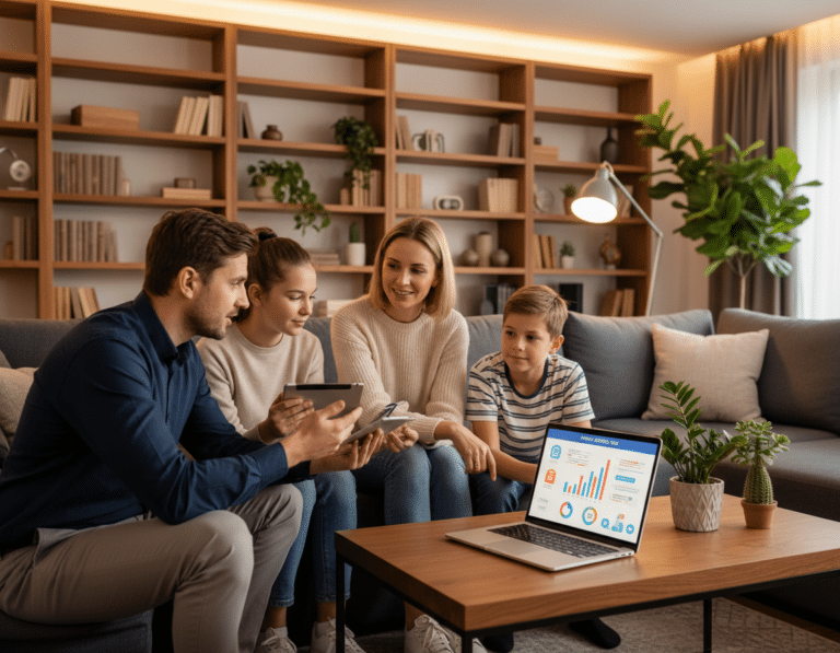 Acompanhar mensagens com controle parental