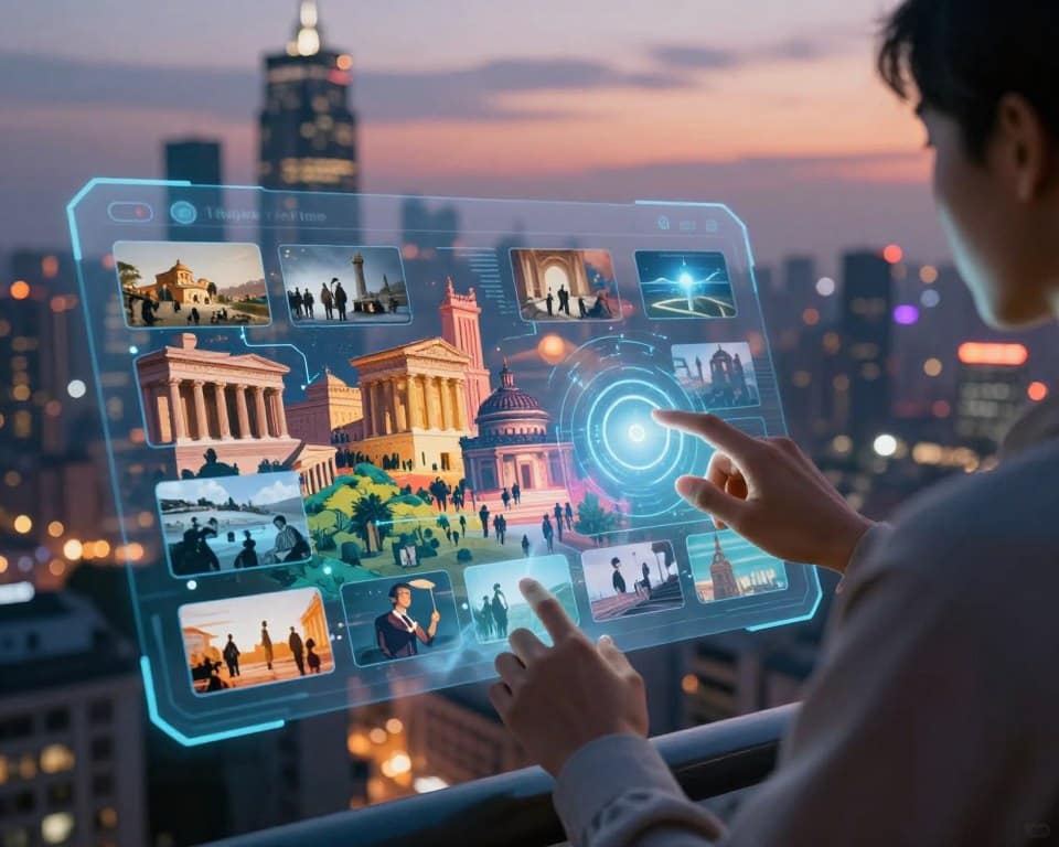 Aplicativo que permite voltar no tempo digitalmente