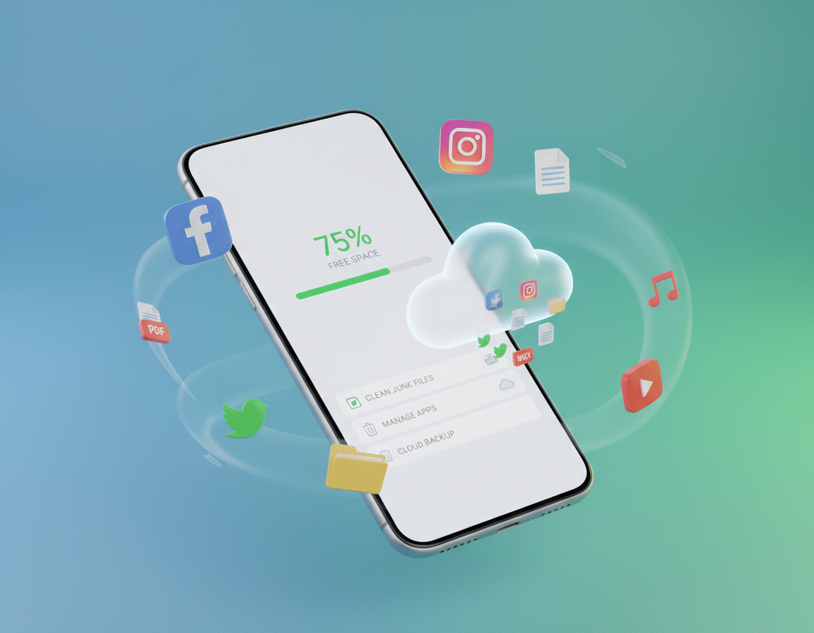 Aumente o espaço da memória do celular