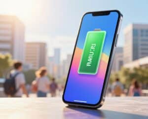 Bateria que dura o dia inteiro, todo dia.