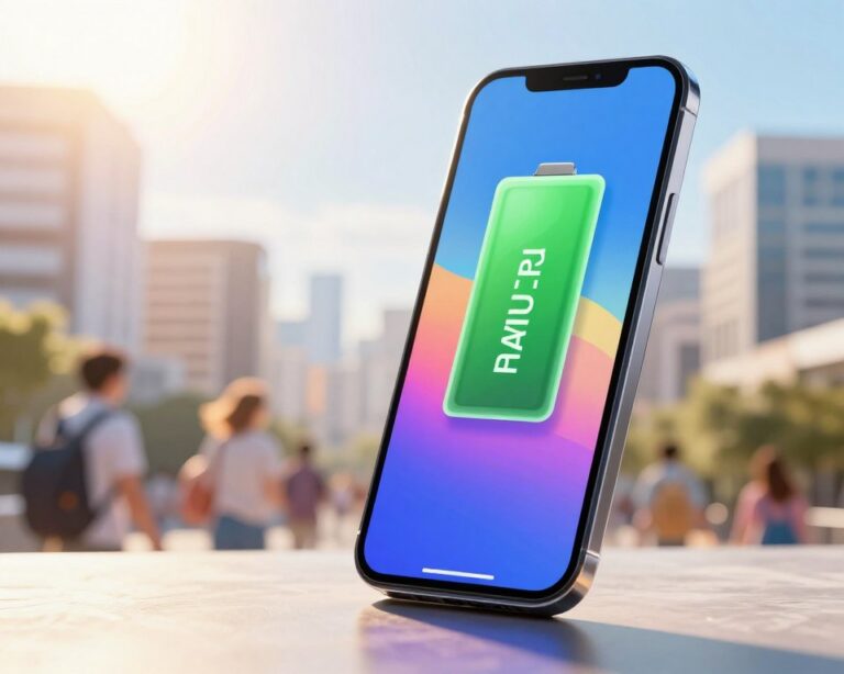 Bateria que dura o dia inteiro, todo dia.