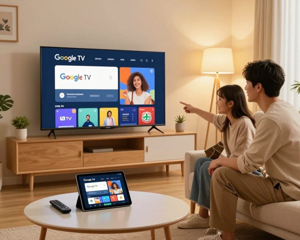 Configuração de dispositivos Google TV