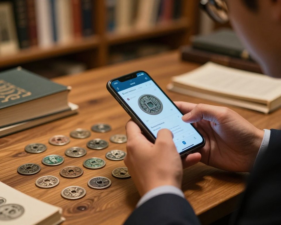 Escaneie e descubra o valor das suas moedas antigas