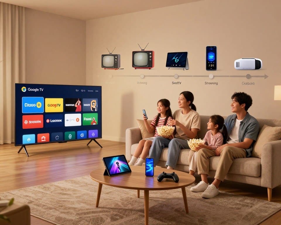 Evolução do consumo de streaming