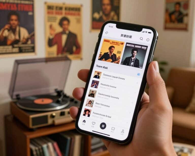 Músicas antigas no celular com app