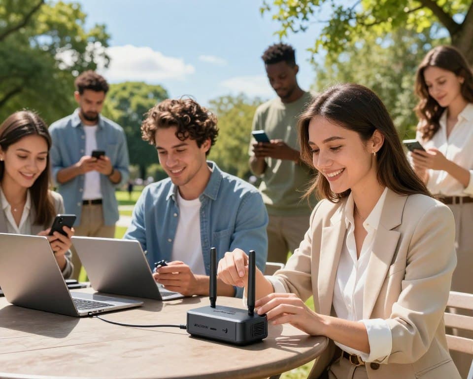 Soluções de internet móvel