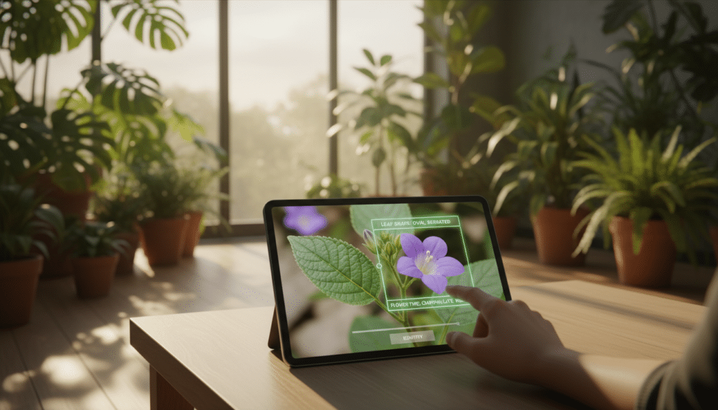 identificador botânico digital