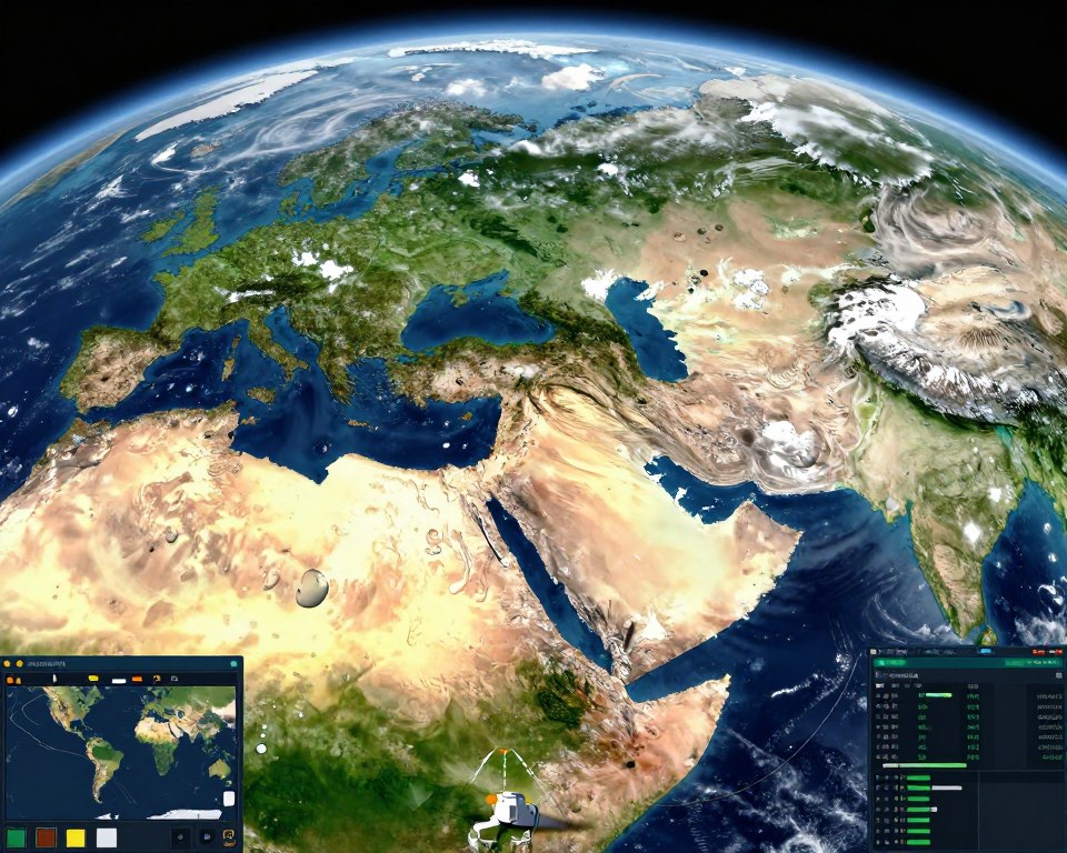 imagens de satélite ao vivo