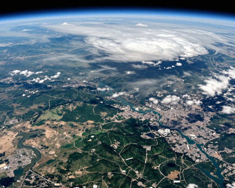 imagens de satélite em tempo real