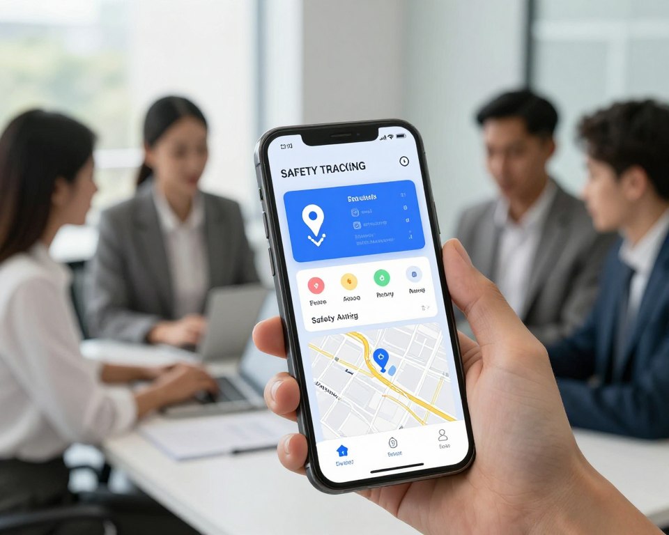 aplicativo de acompanhamento segurança