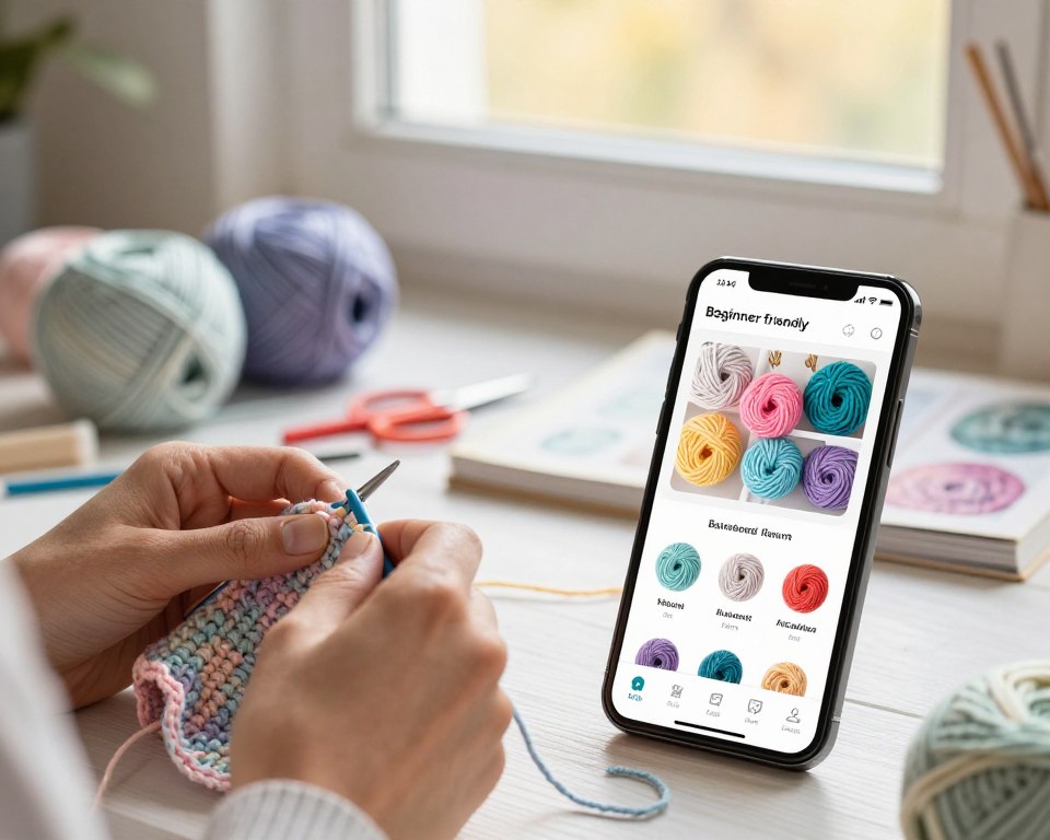 aplicativo de crochê para iniciantes