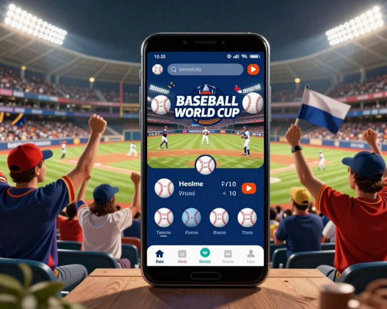 app para assistir copa do mundo de baseball (android)