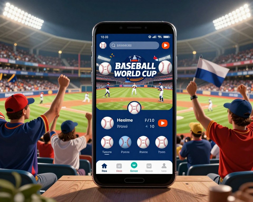 Aproveite a Copa do Mundo de Baseball no seu Android
