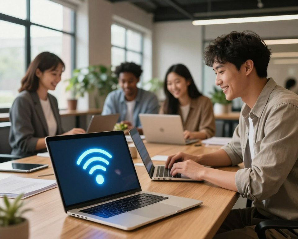 conexão wifi fácil