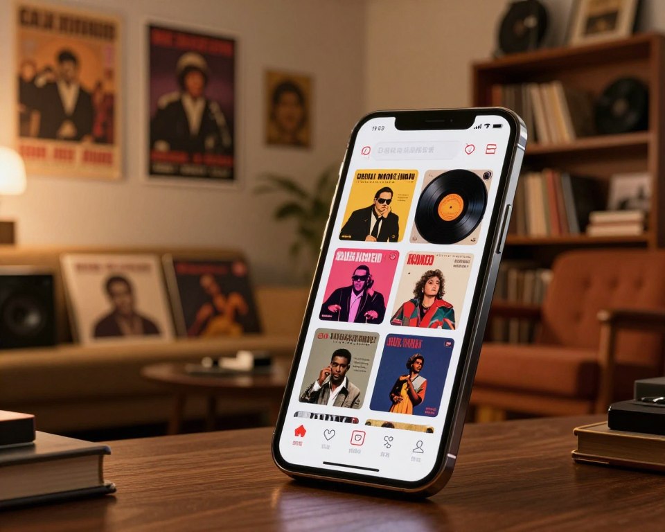 música retro no celular