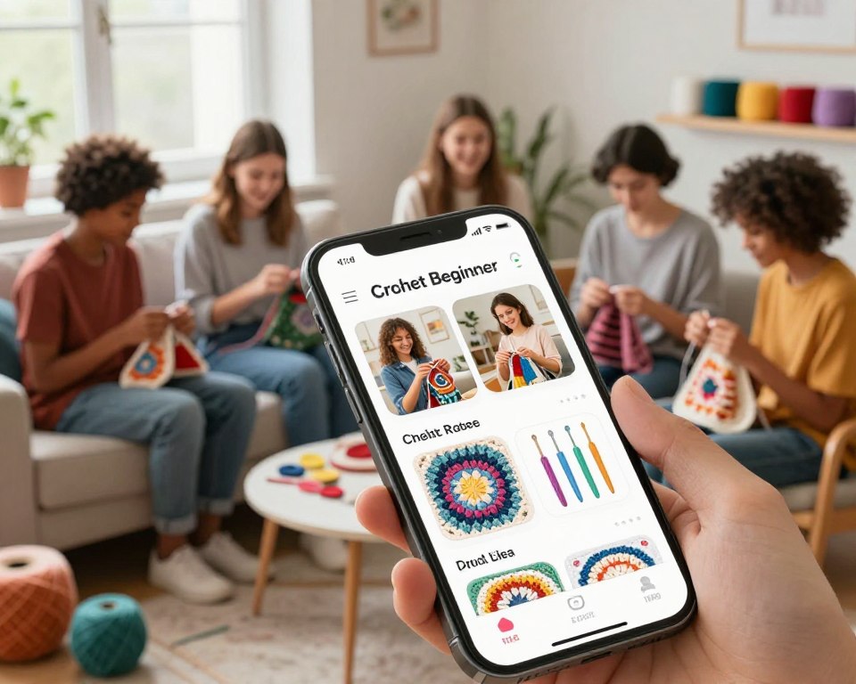 o app de Crochê que transforma iniciantes em artistas
