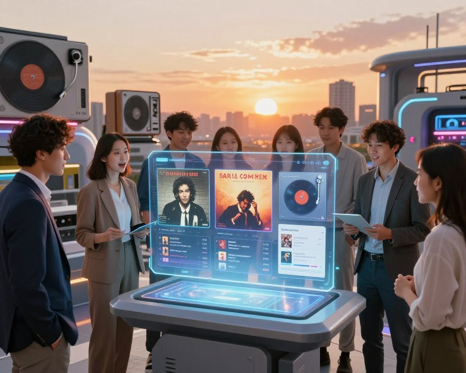 revolução digital no acesso a músicas