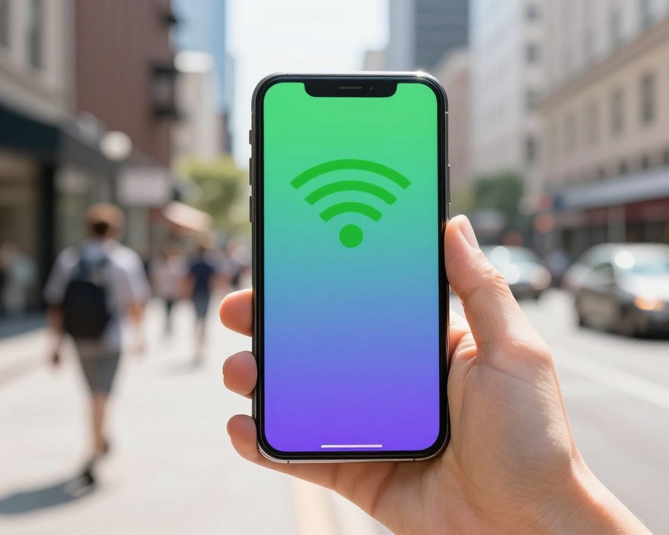 sinal de wifi potente no celular