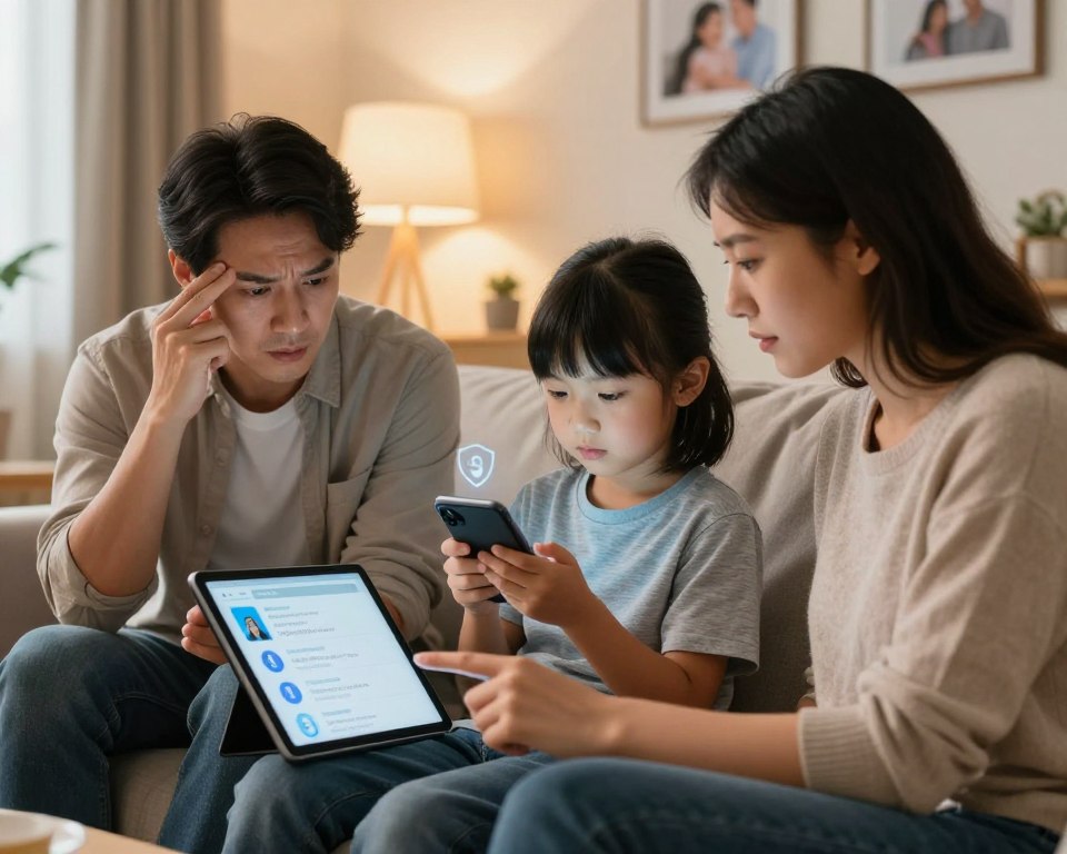 sistema de monitoramento familiar para proteção contra riscos digitais