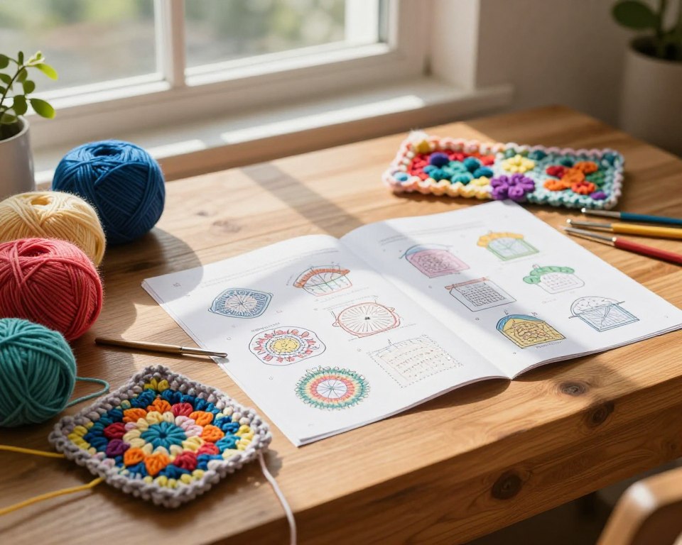 tutoriais e padrões de crochê