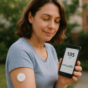 Acompanhe sua glicose no celular