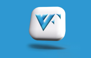 a white square button with a blue v on it — Foto por Rubaitul Azad na Unsplash