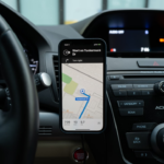 black android smartphone on car center console — Foto por Ravi Palwe na Unsplash