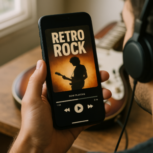 Ouça Rock Retrô Grátis no Celular