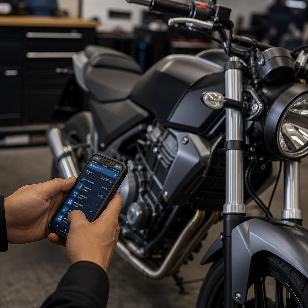 App Scanner de Motos: Diagnóstico Completo