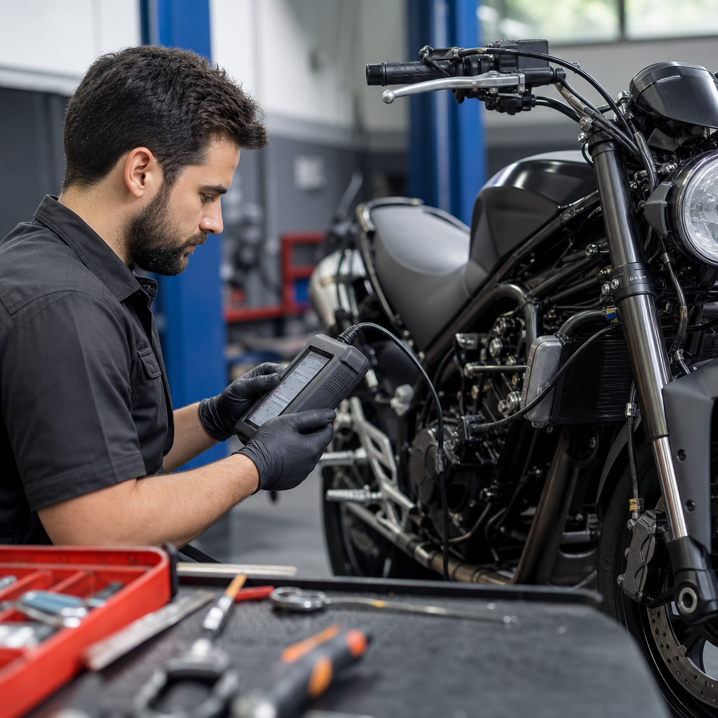 App Scanner de Motos: Diagnóstico Completo
