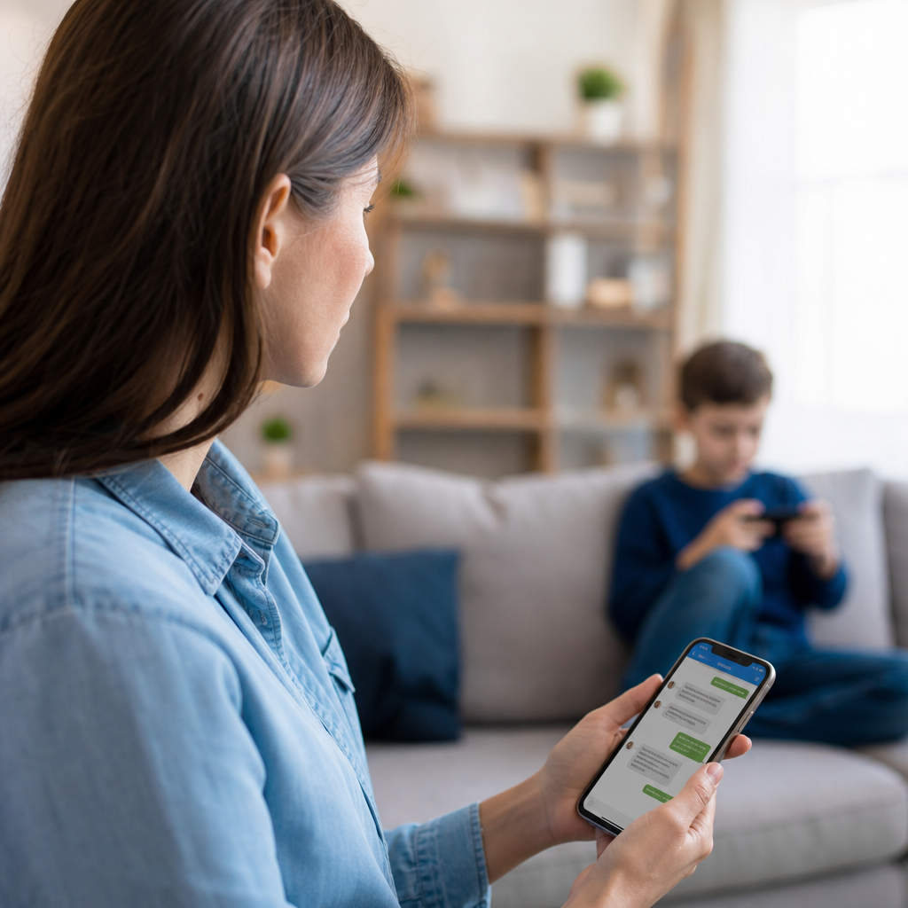 Controle Parental: Monitore Conversas dos Filhos