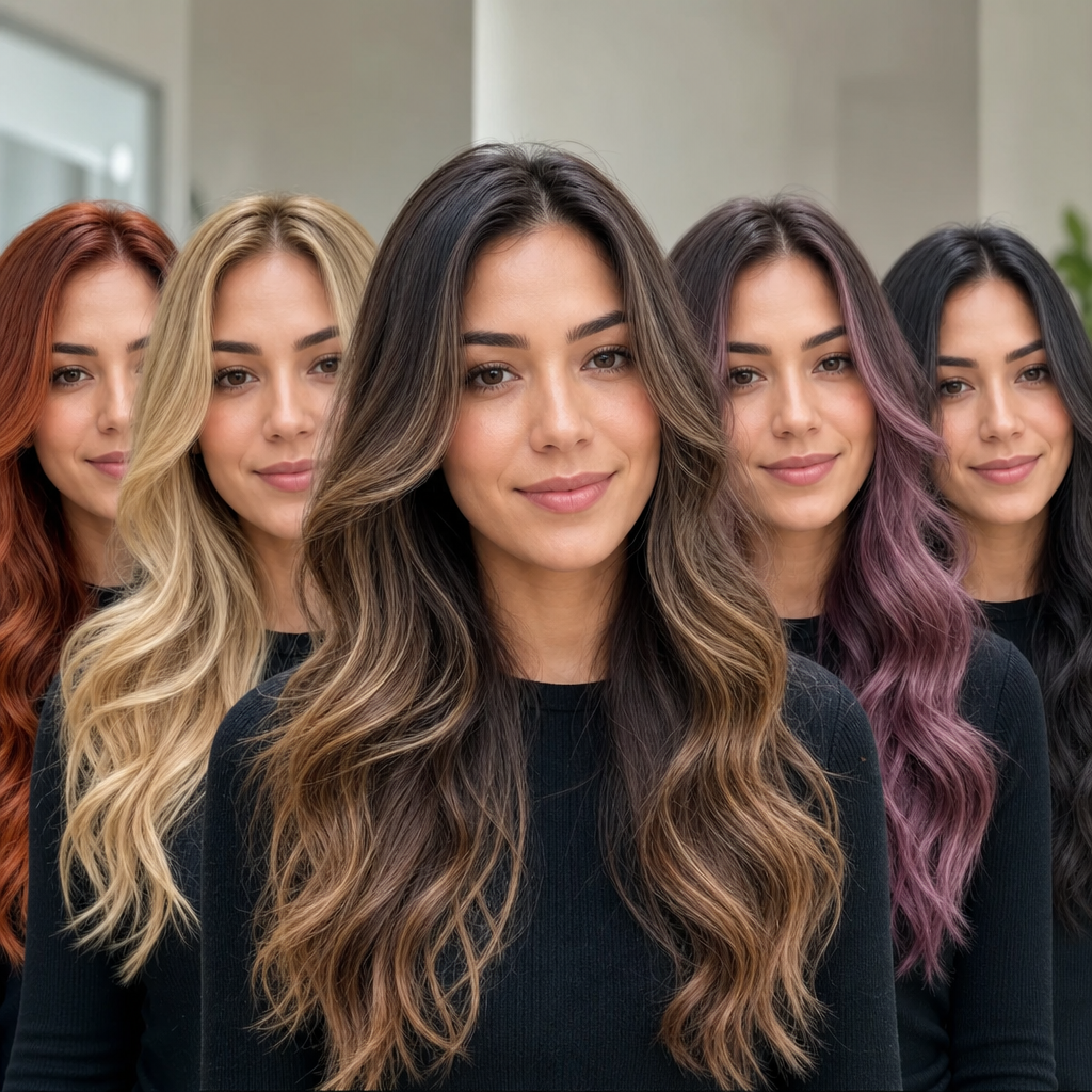 Descubra como você ficaria com uma nova cor de cabelo