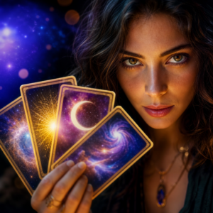 App de Cartas Místicas: Mensagens do Universo